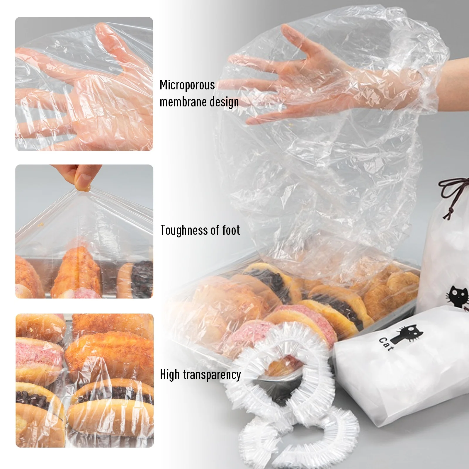 50PCS Oversize Food-Grade Food Cover - Image 14