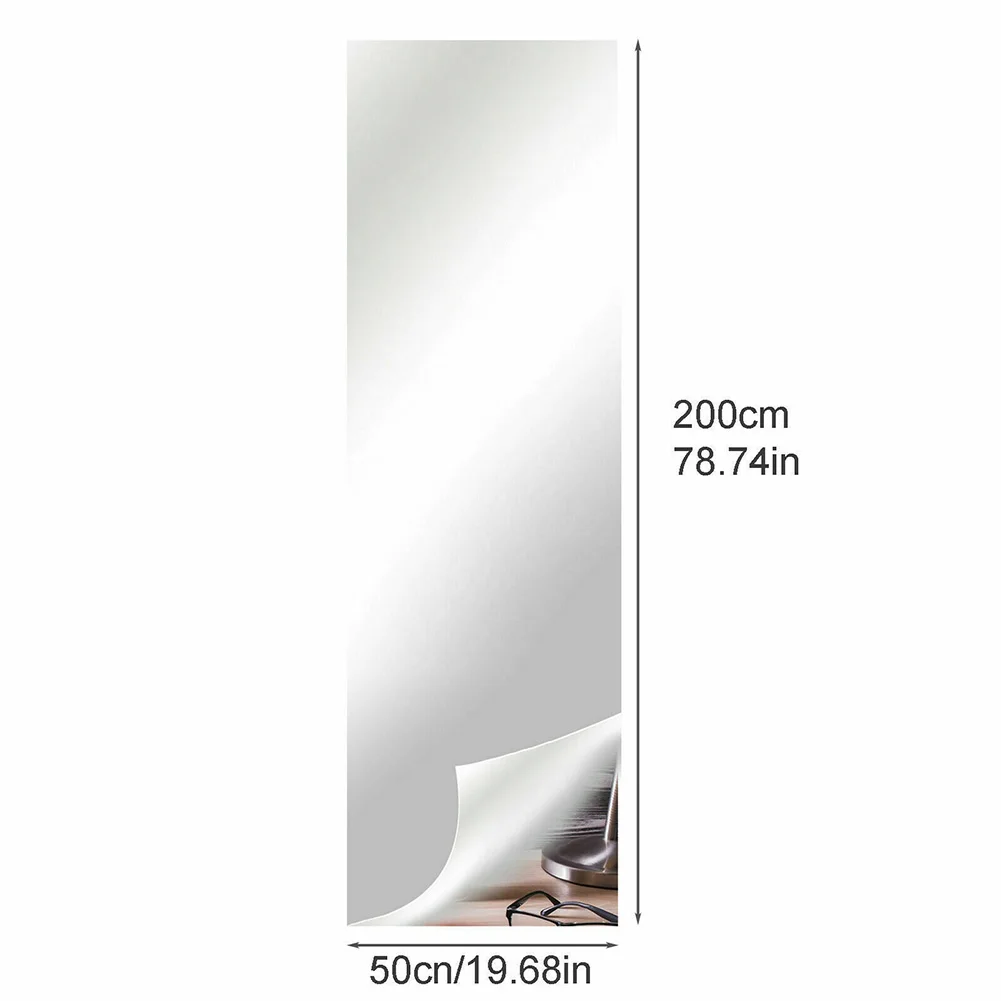50x200cm Mirror Wall Sticker - Image 2