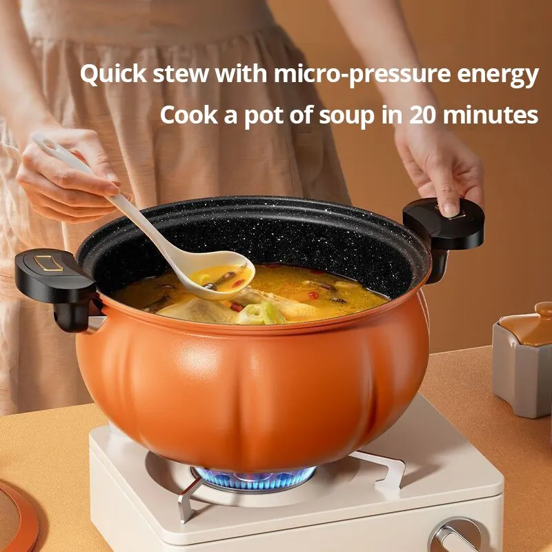 5L Pumpkin Micro-Pressure Soup Pot - Image 3