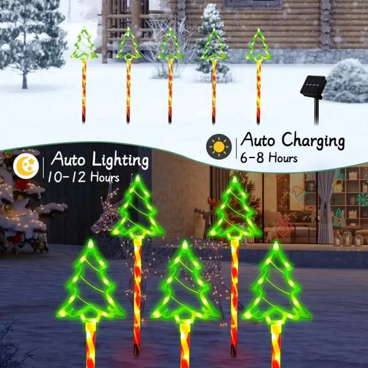 5PCS CandyBright Outdoor Lights - Image 4