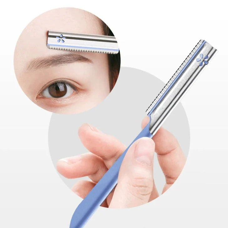 5PCS Japanese Wide Blade Eyebrow Facial Shaver - Image 7