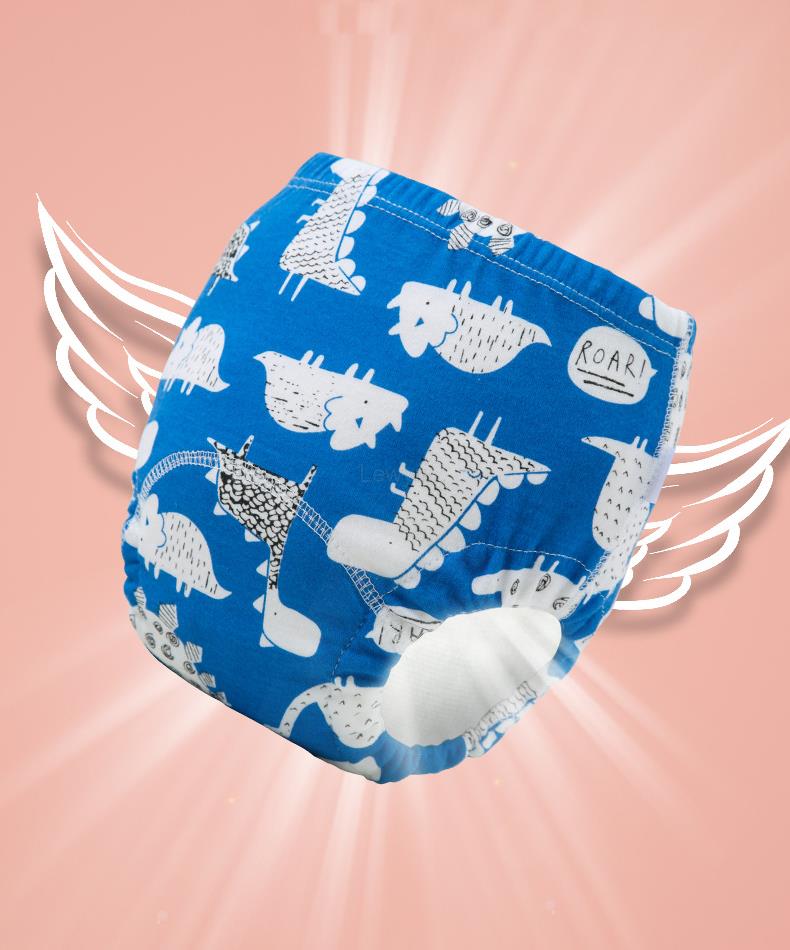 5PCS Reusable Cotton Baby Training Diapers - Image 11