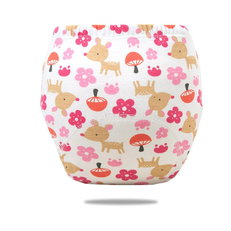 5PCS Reusable Cotton Baby Training Diapers - Image 8