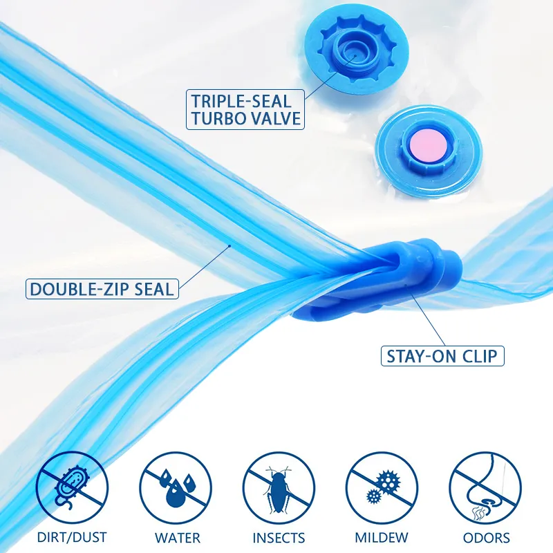 5PCS Vacuum Storage Bags - Image 4