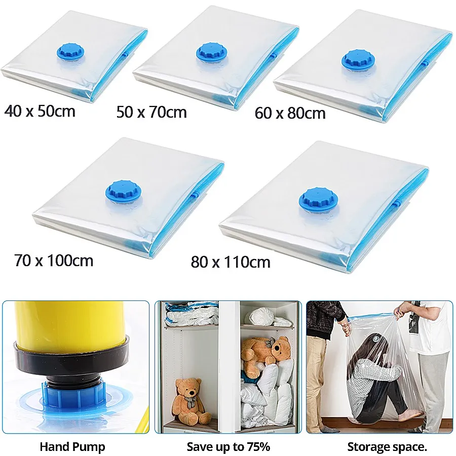 5PCS Vacuum Storage Bags - Image 5