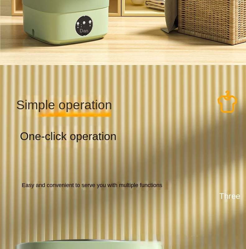 6.5L Foldable Touch Button Washing Machine - Image 15