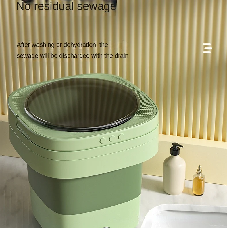 6.5L Foldable Touch Button Washing Machine - Image 21