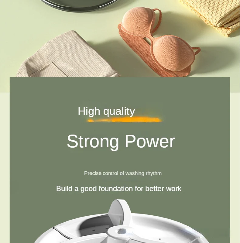 6.5L Foldable Touch Button Washing Machine - Image 24