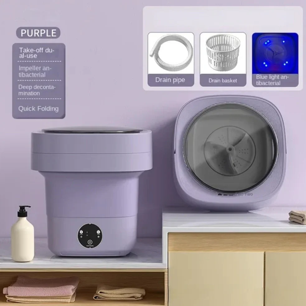 6.5L Foldable Touch Button Washing Machine - Image 4