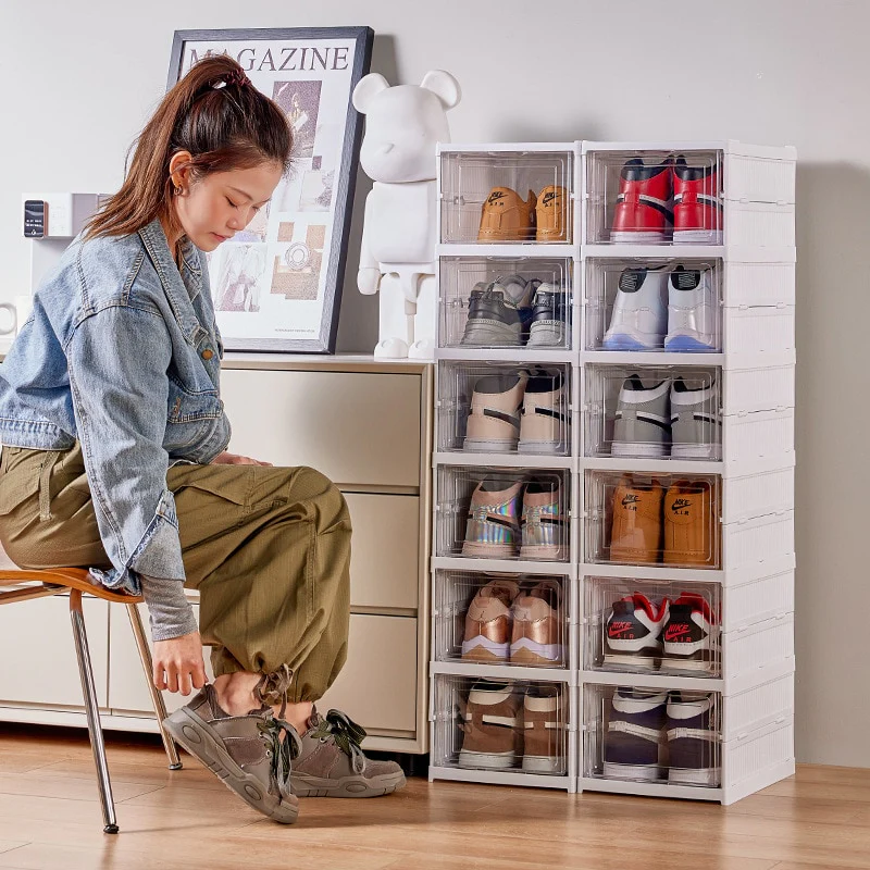 6 Layers Foldable Shoe Box - Image 4