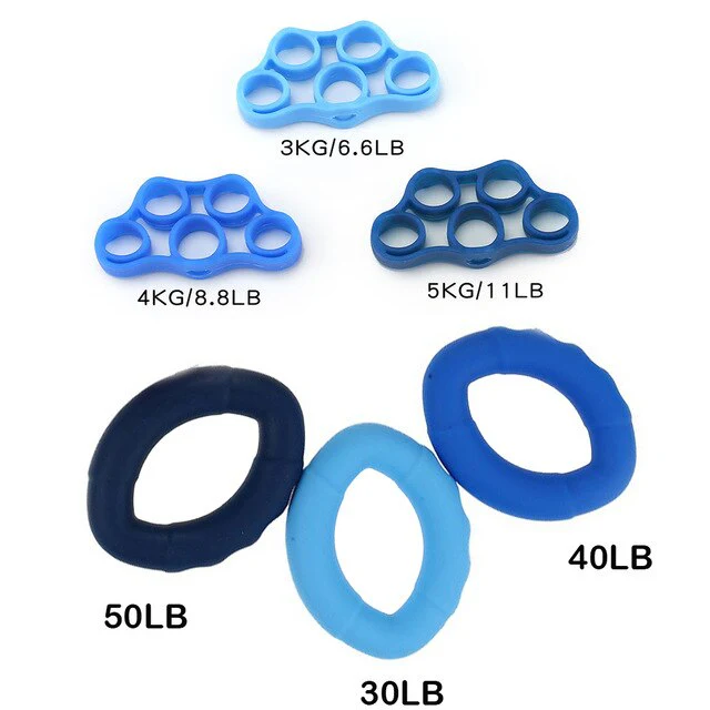 6-piece Set Silicone Muscle Power Hand Grip - Image 7