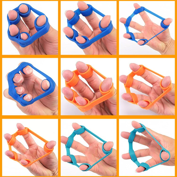 6-piece Set Silicone Muscle Power Hand Grip - Image 8