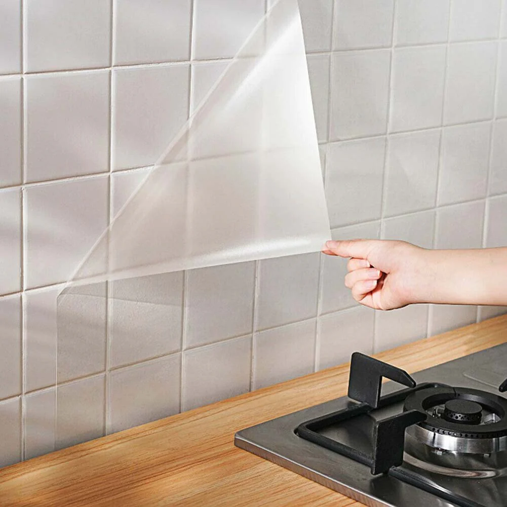 60cm*3m Transparent Oil-proof Wall Sticker - Image 11