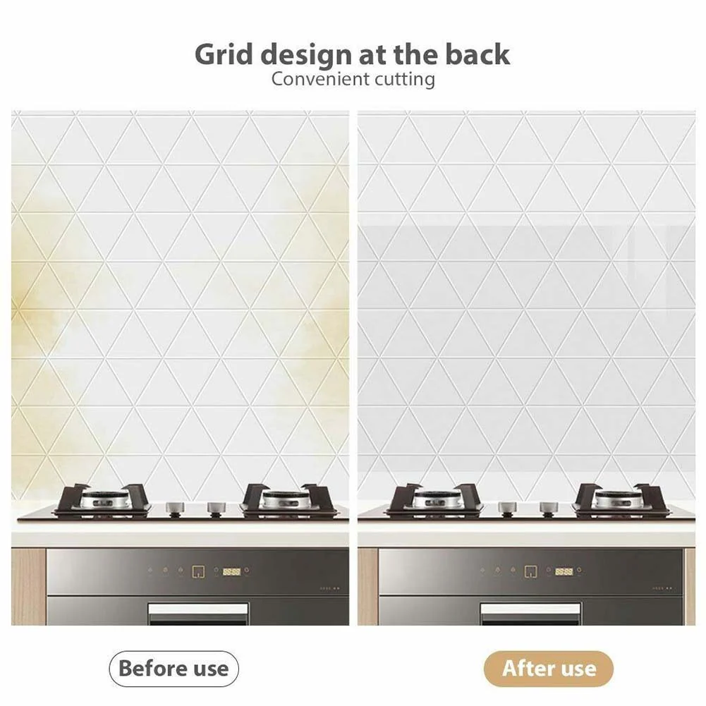 60cm*3m Transparent Oil-proof Wall Sticker - Image 17