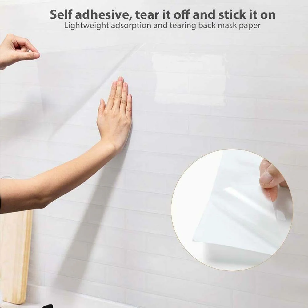 60cm*3m Transparent Oil-proof Wall Sticker - Image 6
