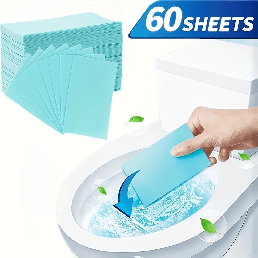 60PCS/120PCS Floor Toilet Cleaning Sheets - Image 2