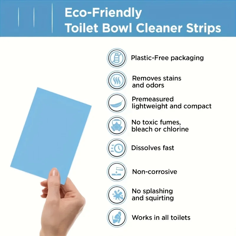 60PCS/Set Mopping Floor Toilet Cleaning Sheets - Image 4