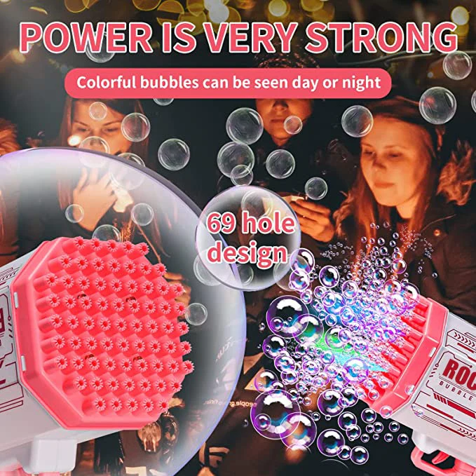 69 Holes Bubbles Machine Gun - Image 6