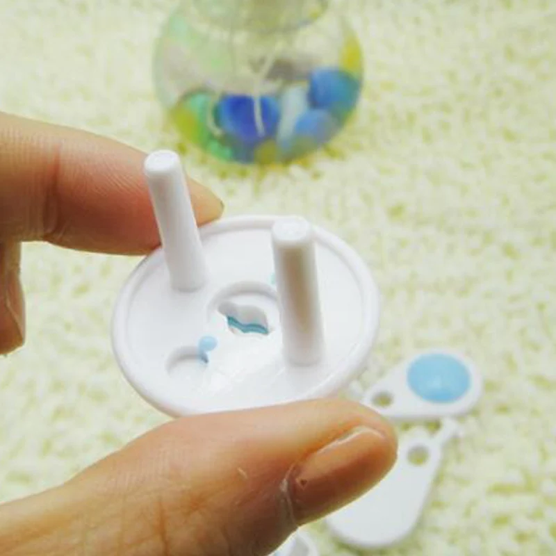 6PCS + 1 Key Socket Cover EU Plug - Image 3