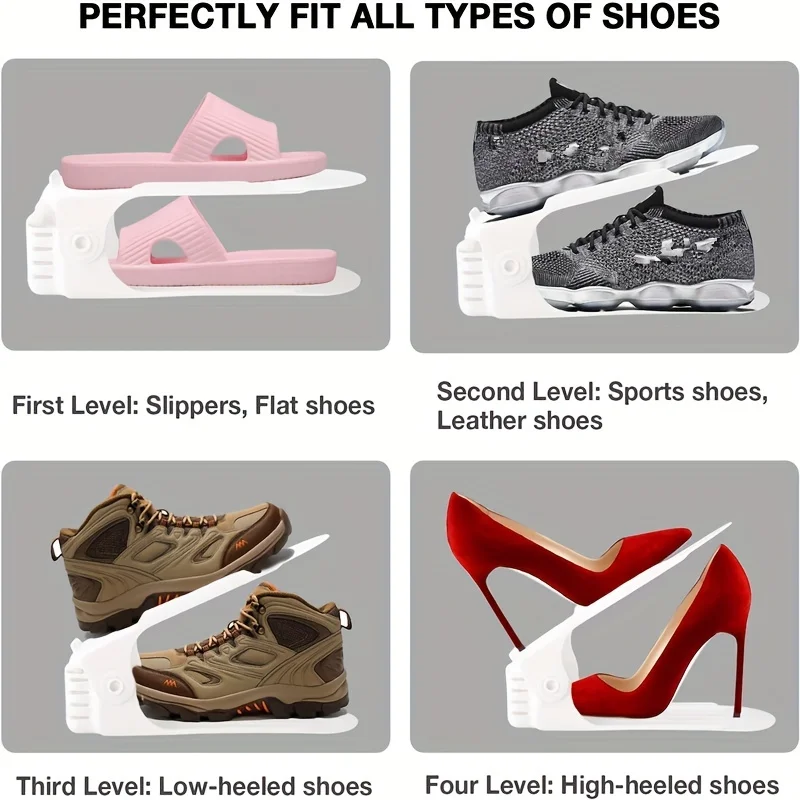 6PCS/12PCS Shoe Organizers - Image 2