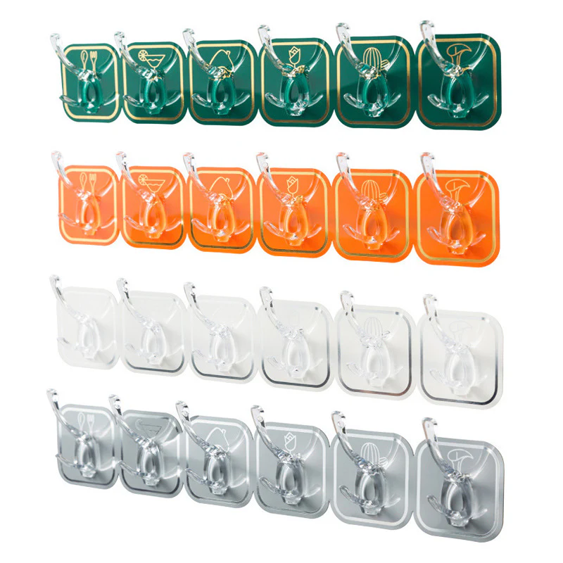 6PCS Self Adhesive Wall Hook - Image 14