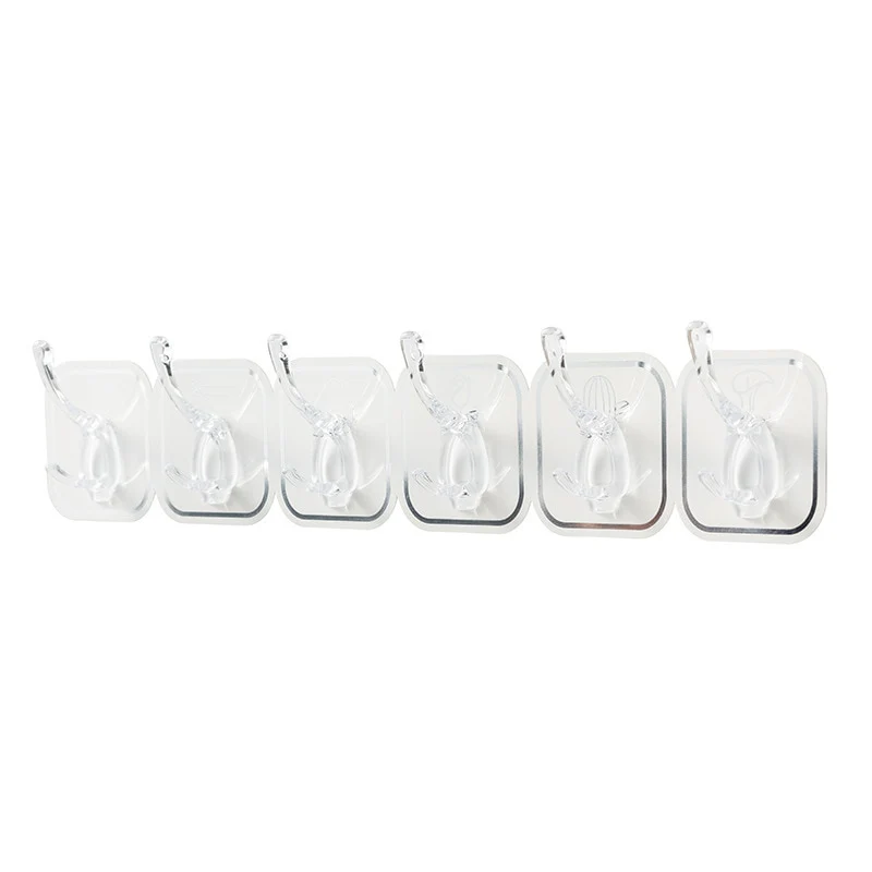 6PCS Self Adhesive Wall Hook - Image 3