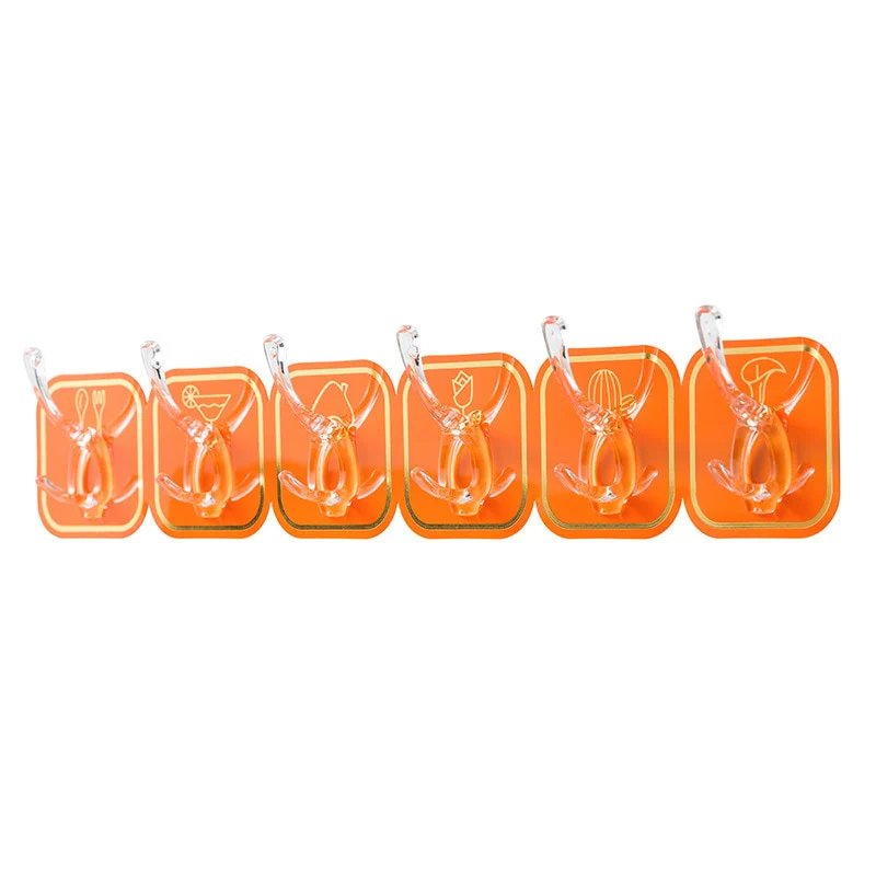 6PCS Self Adhesive Wall Hook - Image 6