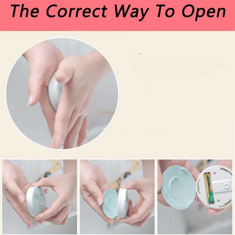 6PCS Set Electric Nail Trimmer File for Baby and Adult - Image 12