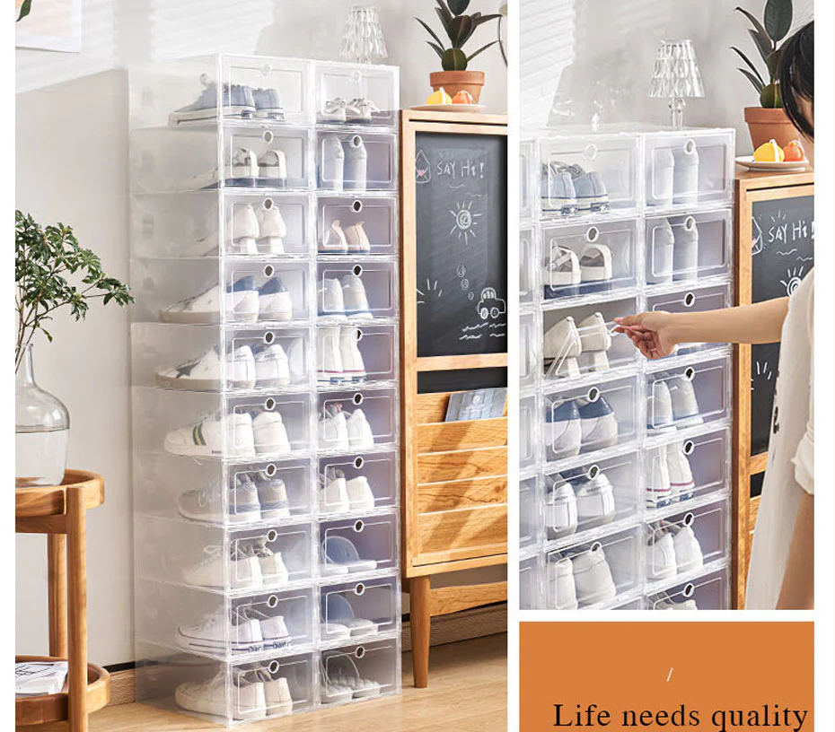 6PCS/Set Foldable Shoe Box - Image 10