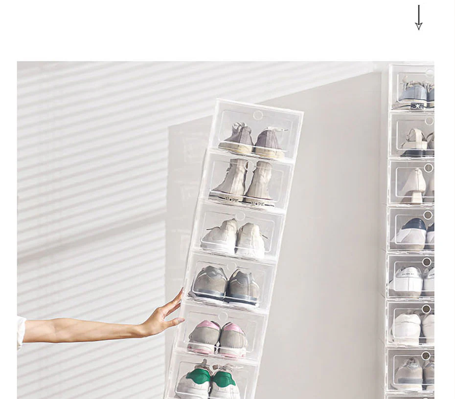 6PCS/Set Foldable Shoe Box - Image 17