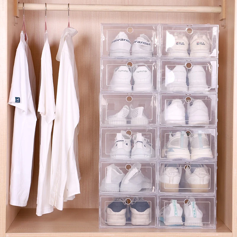 6PCS/Set Foldable Shoe Box - Image 6