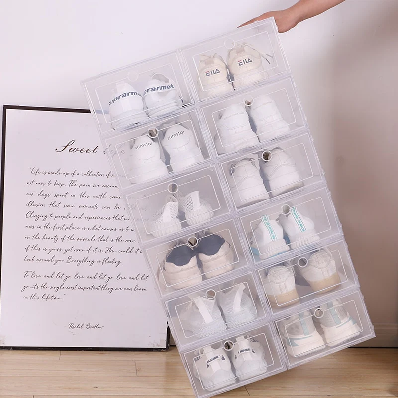 6PCS/Set Foldable Shoe Box - Image 7