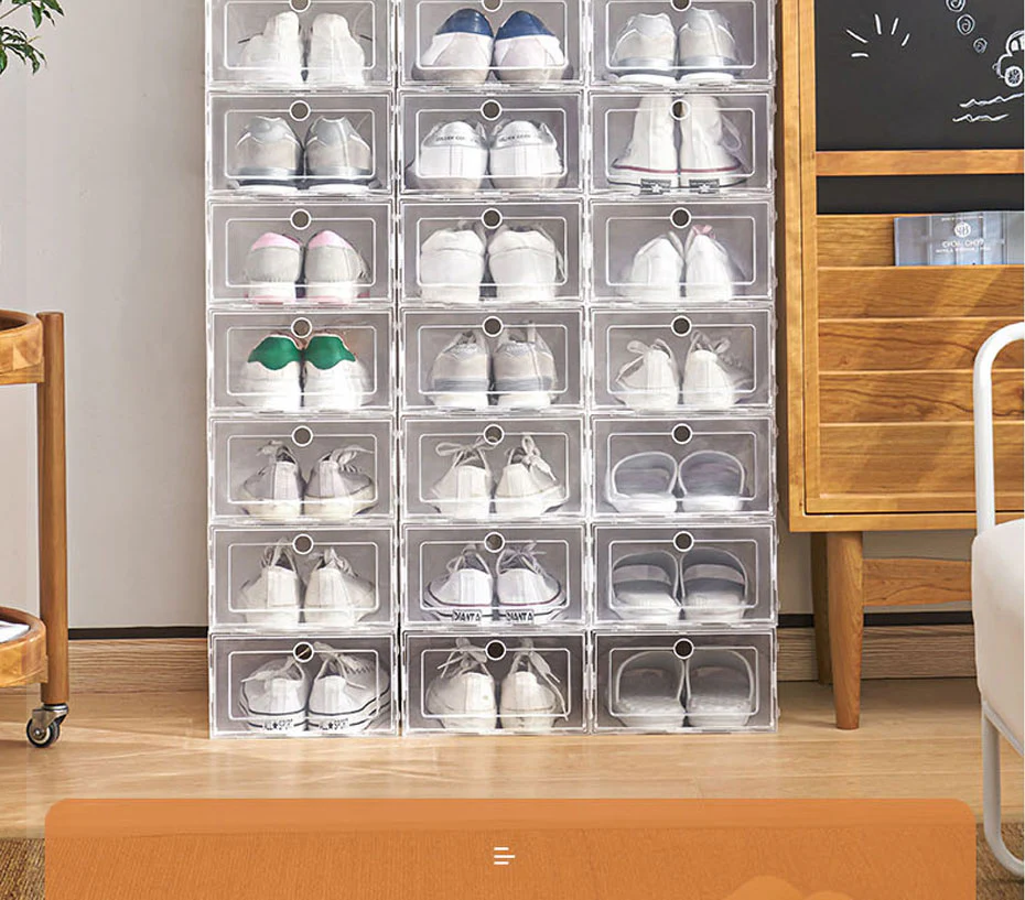 6PCS/Set Foldable Shoe Box - Image 9