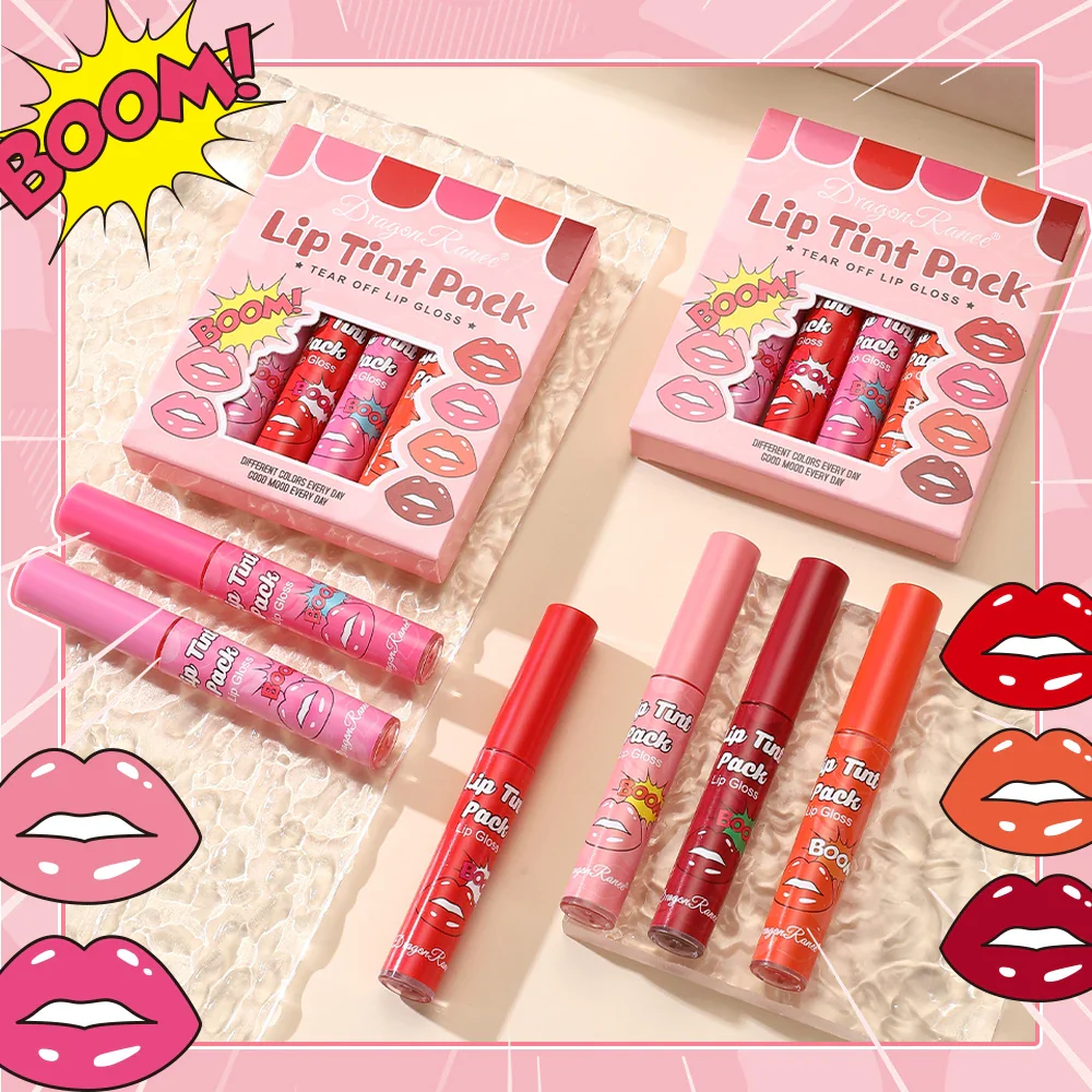 6PCS/Set LustraKiss Temporary Lip Tattoo - Image 4