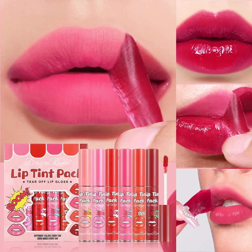 6PCS/Set LustraKiss Temporary Lip Tattoo - Image 7