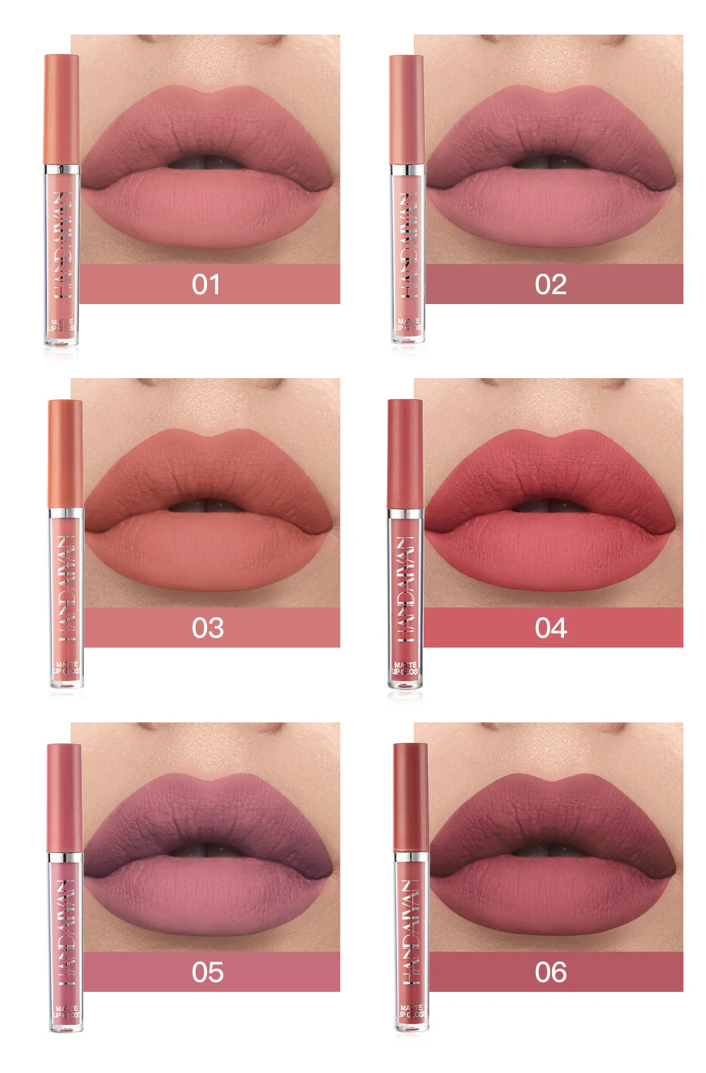 6PCS/Set Velvet Matte Lipstick - Image 15