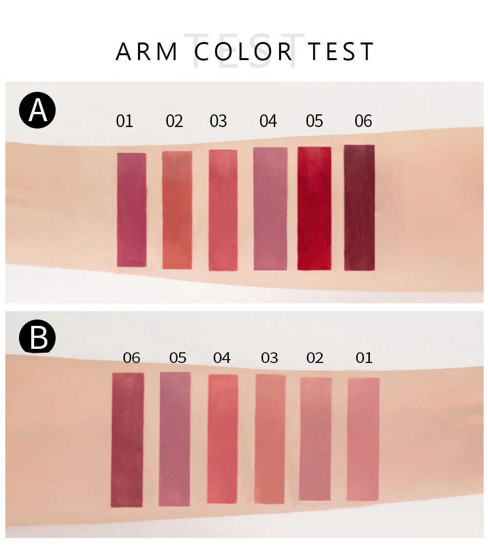 6PCS/Set Velvet Matte Lipstick - Image 16