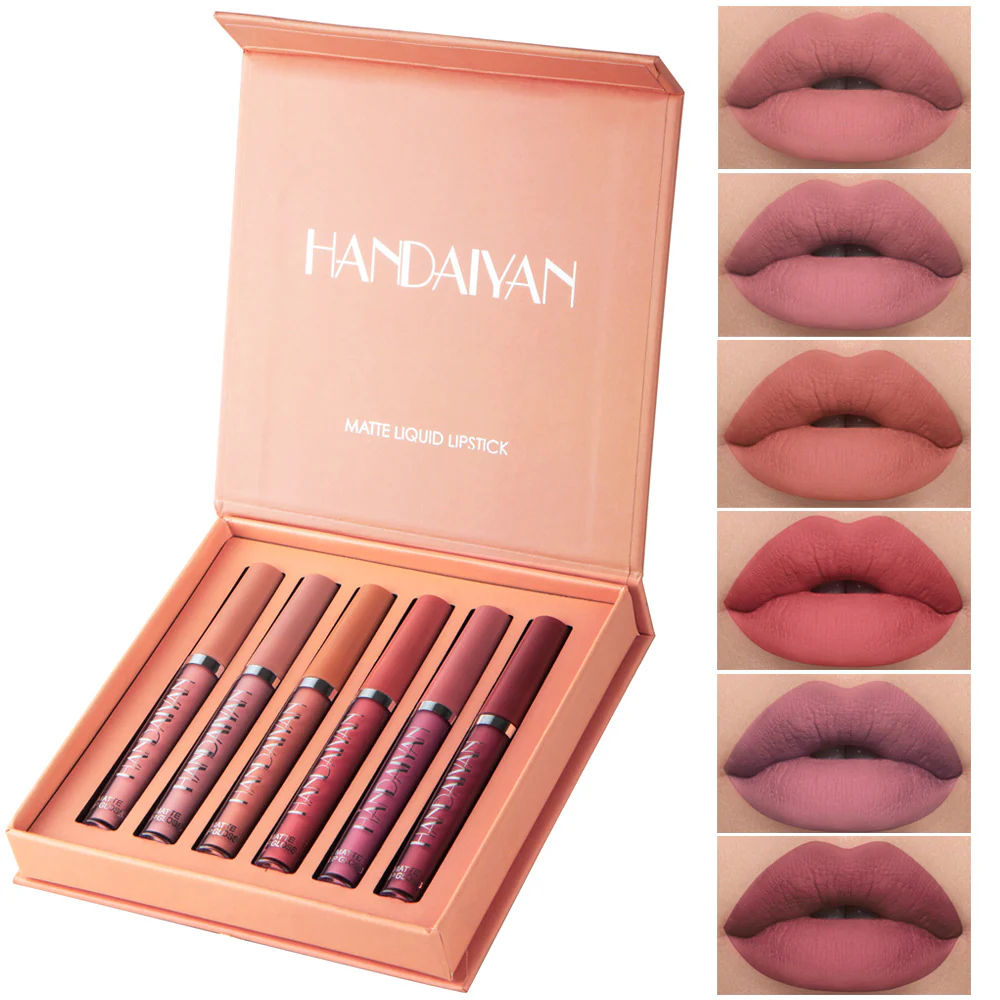 6PCS/Set Velvet Matte Lipstick - Image 30