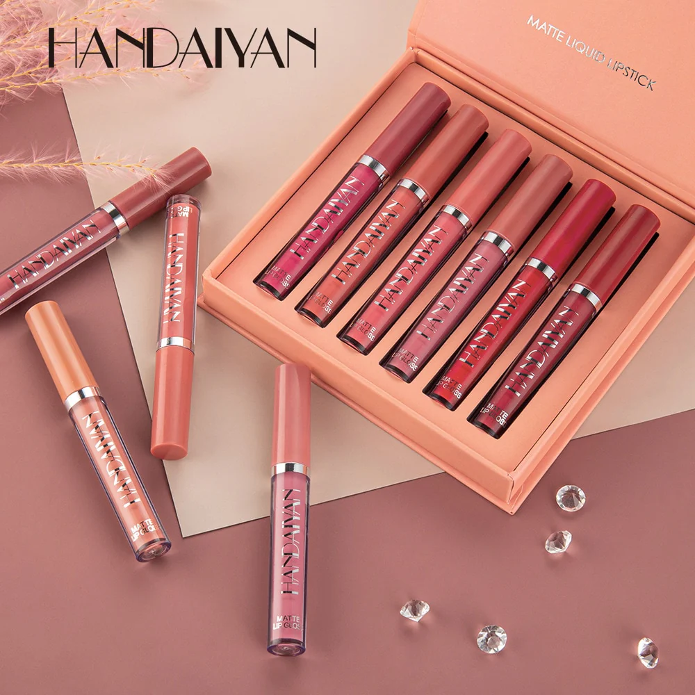 6PCS/Set Velvet Matte Lipstick - Image 5