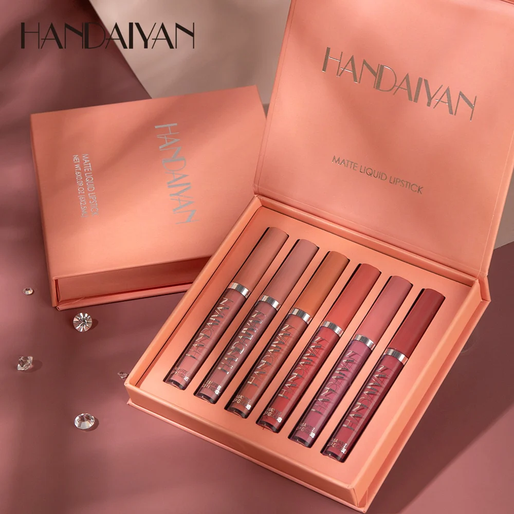 6PCS/Set Velvet Matte Lipstick - Image 8