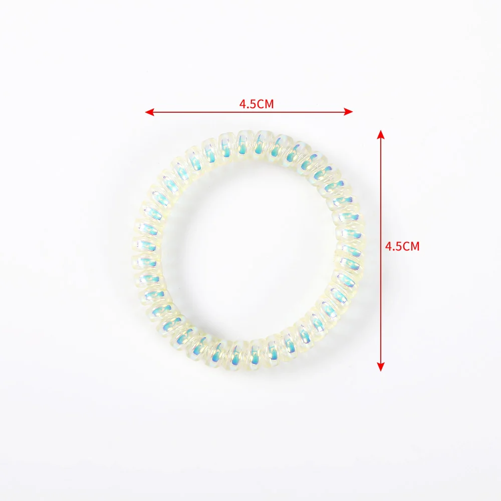 6PCS Spiral Hair Ties - Image 19