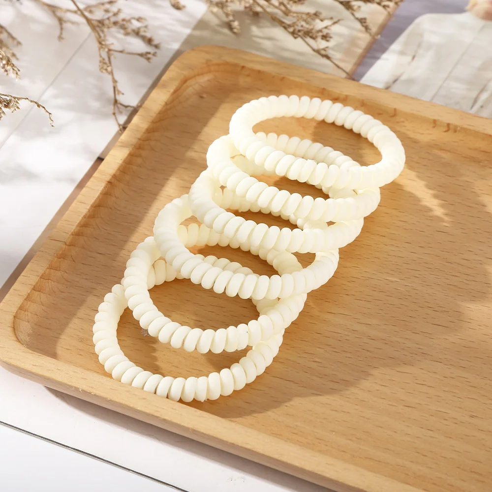 6PCS Spiral Hair Ties - Image 3