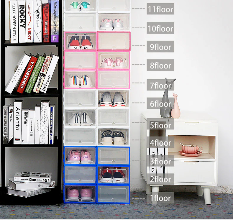 6PCS Transparent Shoe Box - Image 10