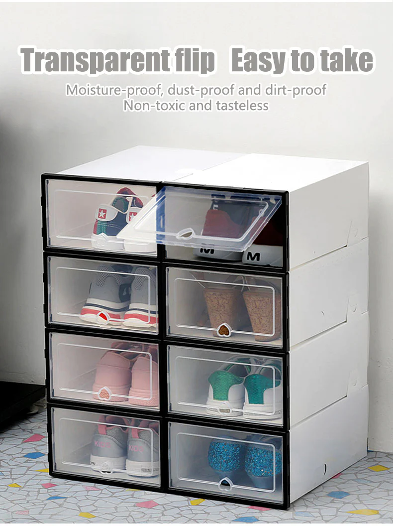 6PCS Transparent Shoe Box - Image 12