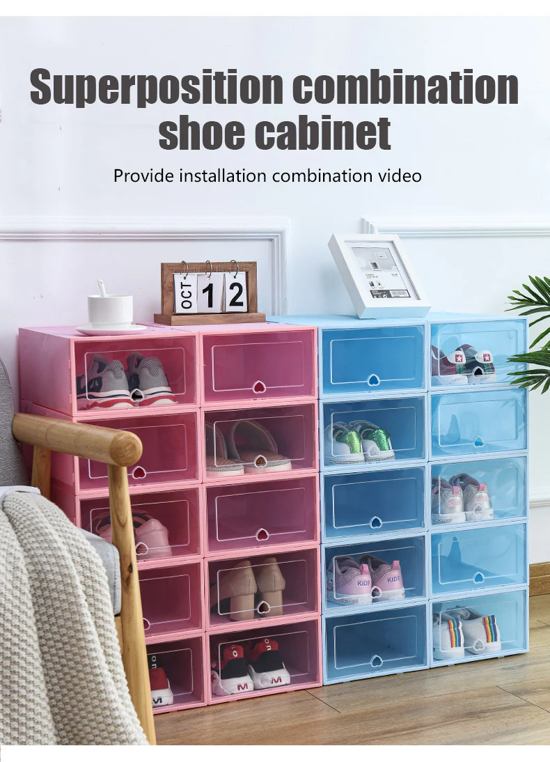 6PCS Transparent Shoe Box - Image 16