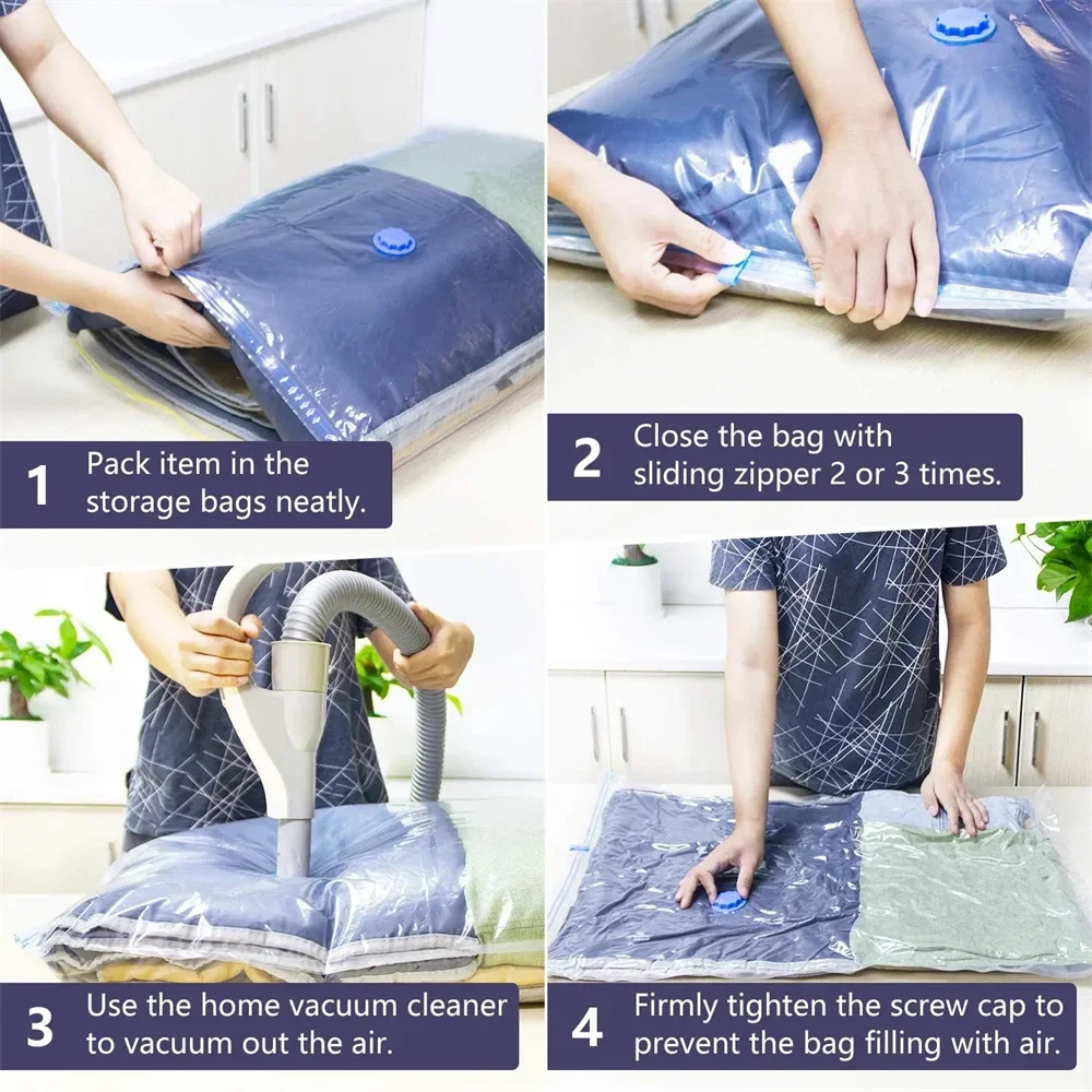 7PCS/Pack Vacuum Storage Bags - Image 5
