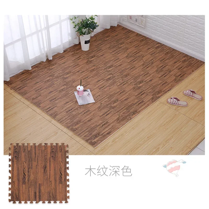 8-16PCS Wood Grain Foam Puzzle Floor - Image 9