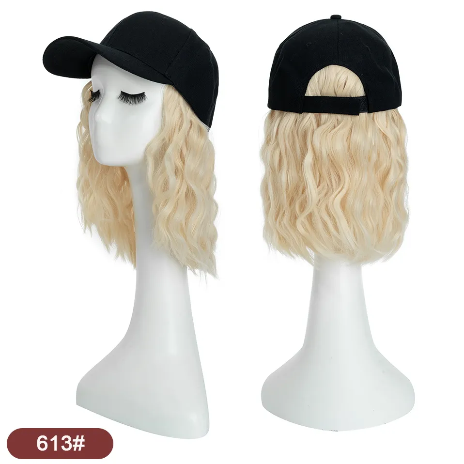 8 Inches Wavy Hair Wig Baseball Cap - Image 15