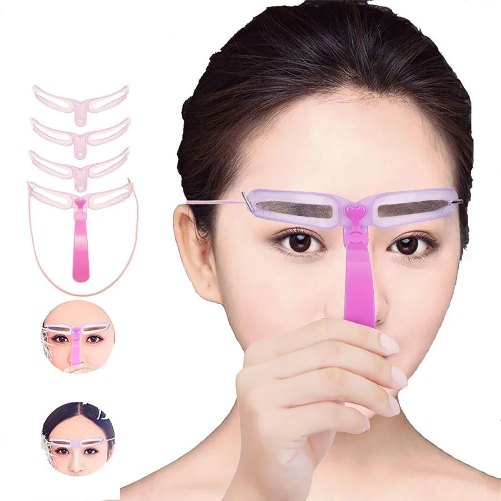 8 Styles Reusable Eyebrow Stencil - Image 10