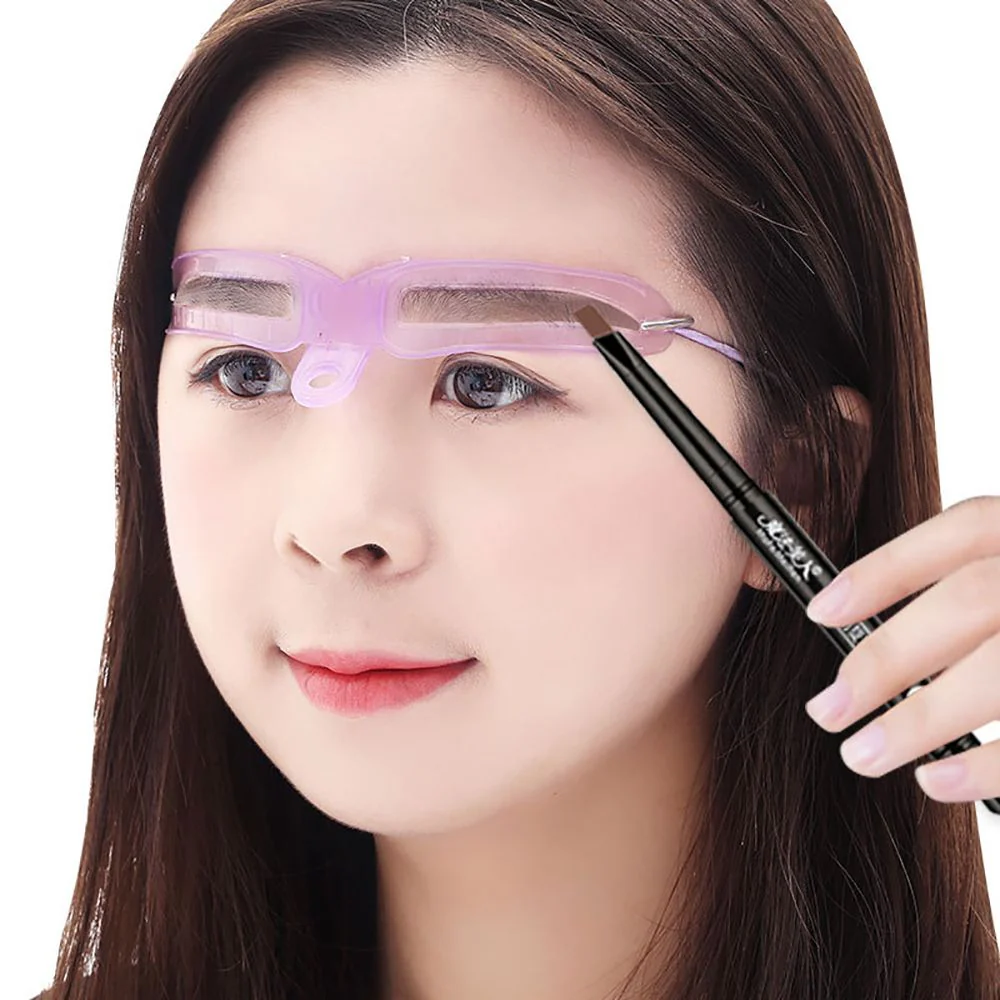 8 Styles Reusable Eyebrow Stencil - Image 8
